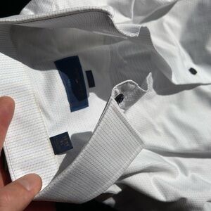 David don White Dress Shirt